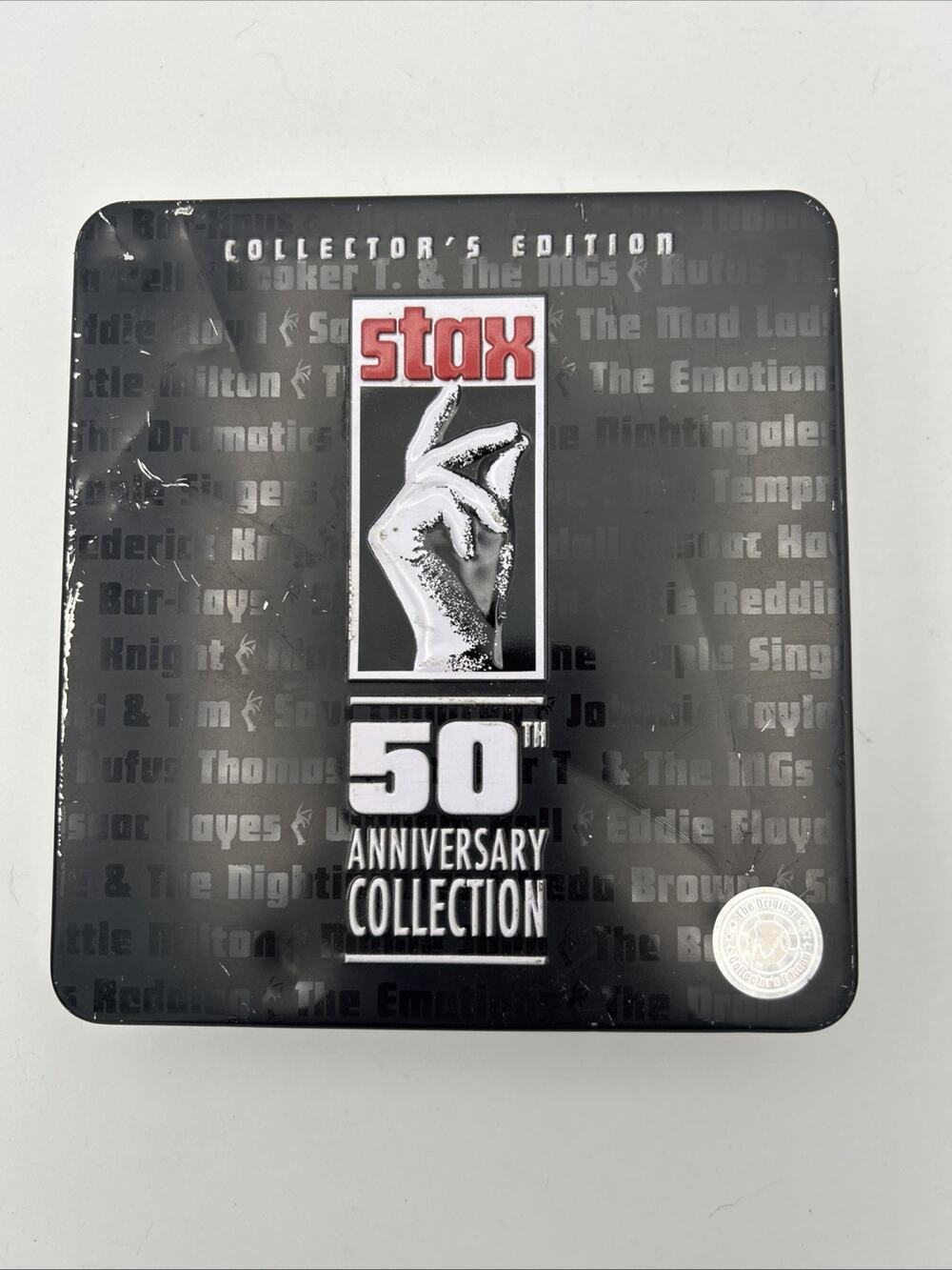 Stax 50th Anniversary Collection 3 CD Collector’s Edition Tin Soul R&B Motown